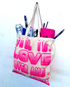 FALL IN LOVE TOTE BAG