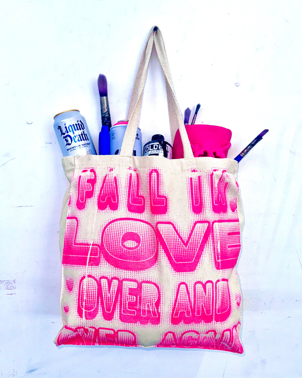 FALL IN LOVE TOTE BAG