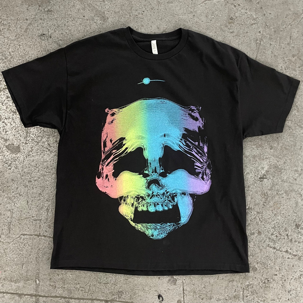 Rainbow Skull Halftone